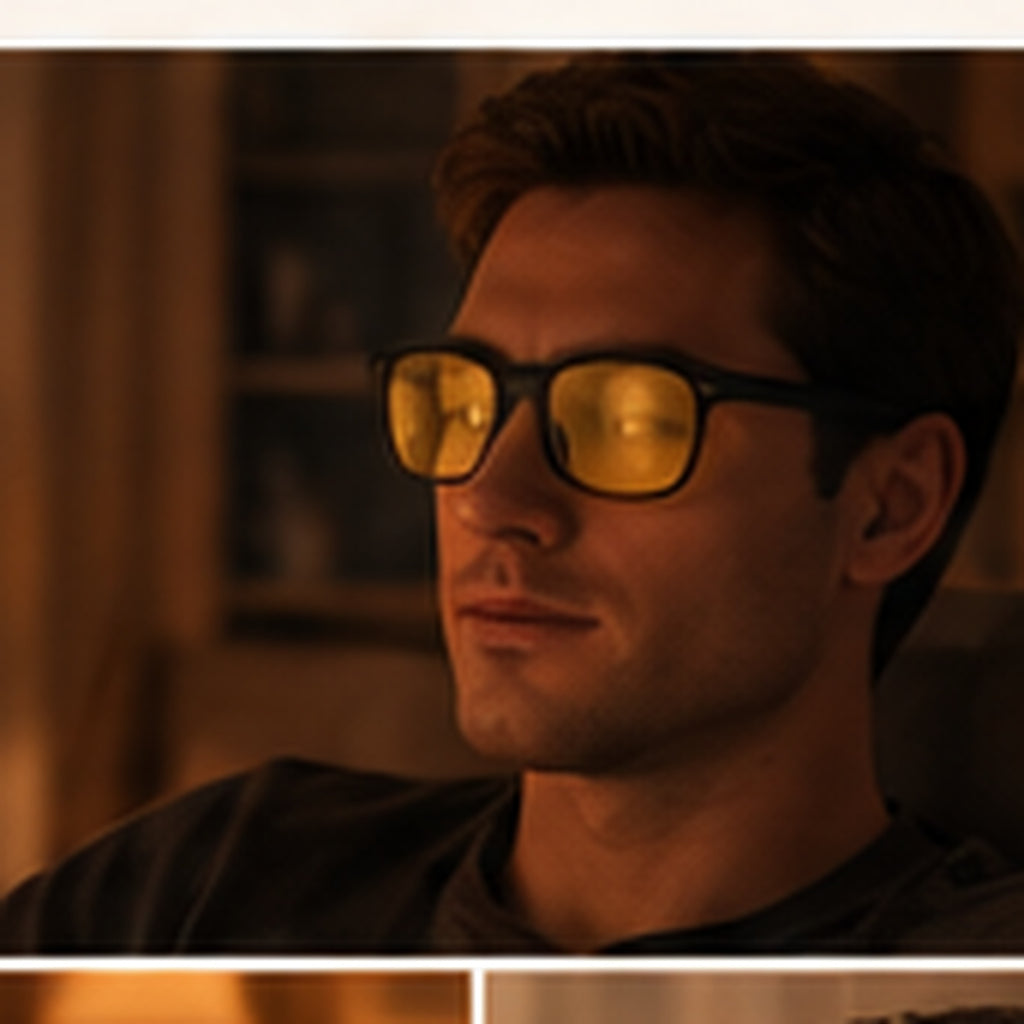Rovia Night Glasses Yellow - lifestyle 1