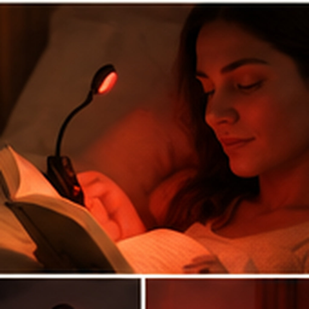 Rovia Red Reading Light - lifestyle 1