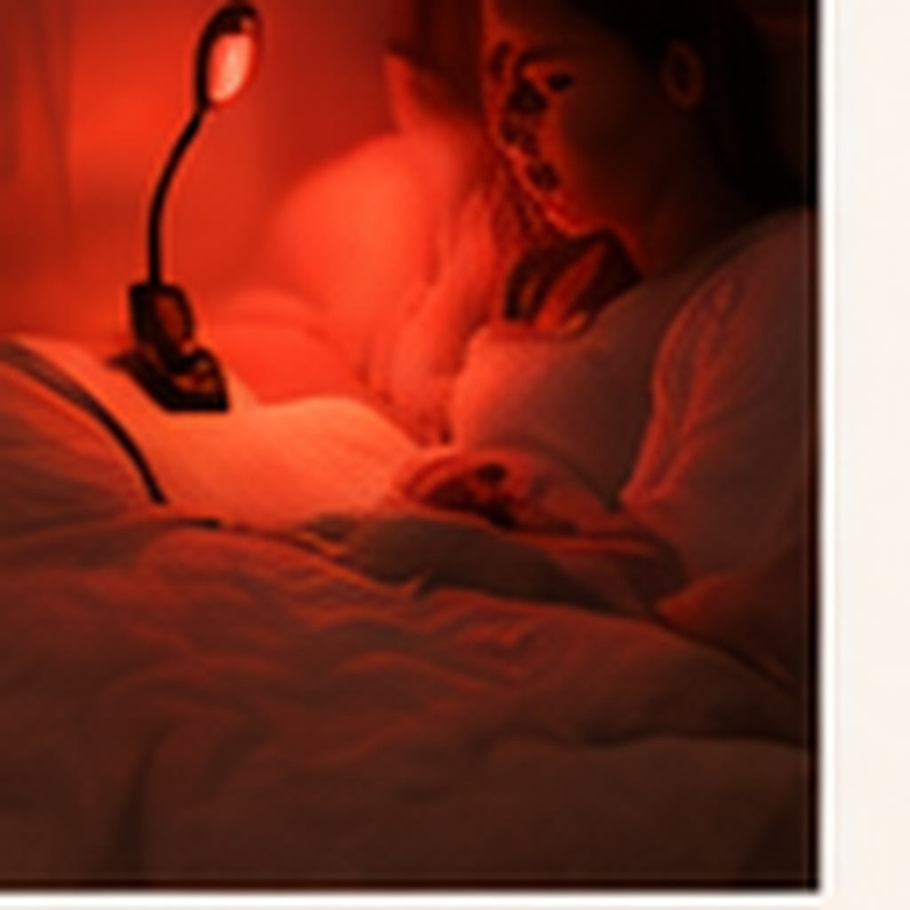 Rovia Red Reading Light - lifestyle 3